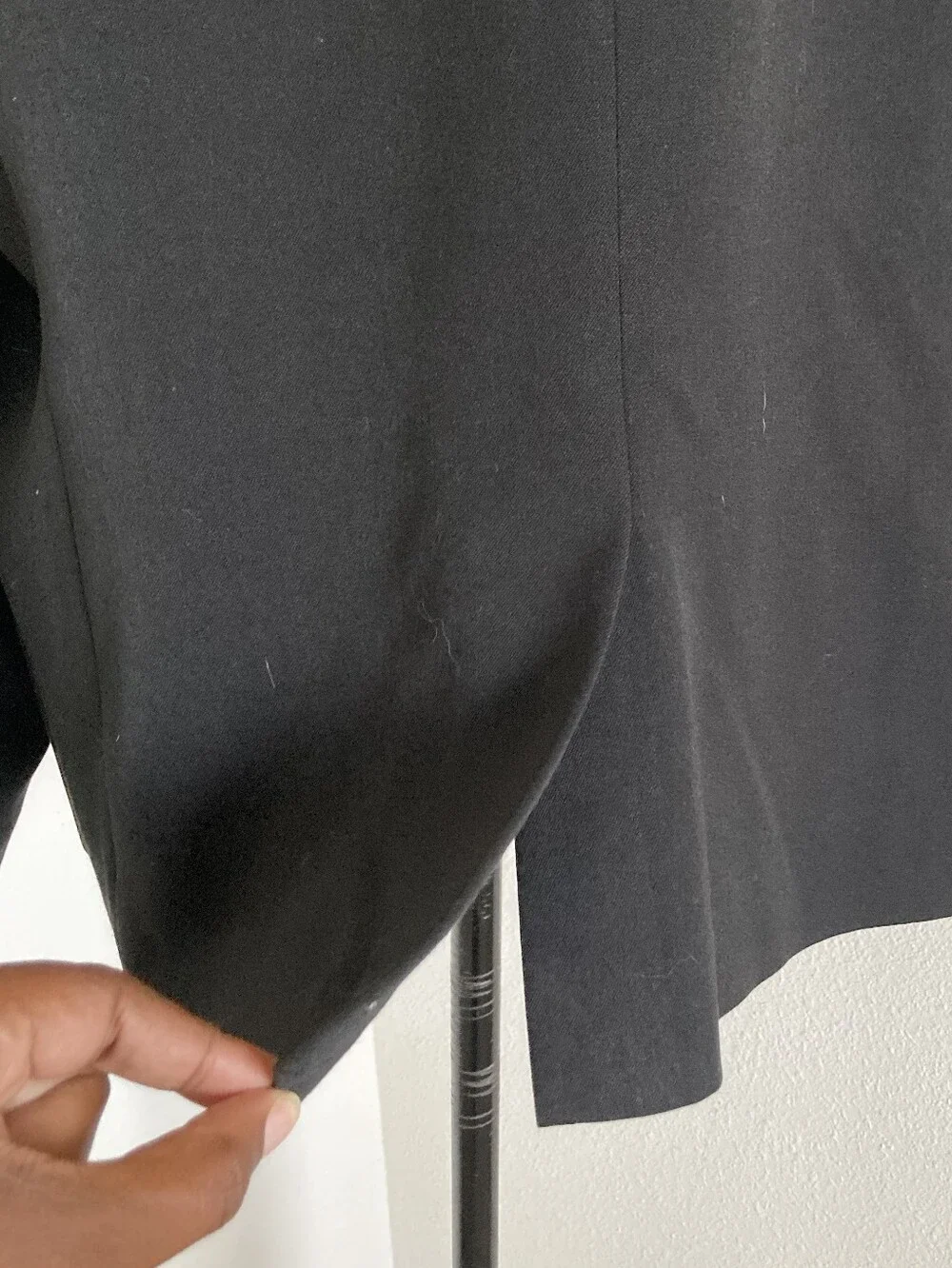 J. Crew Black Open-Front Blazer